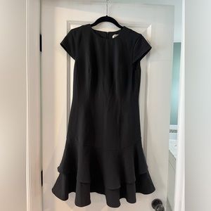 eliza j black dress, size 4